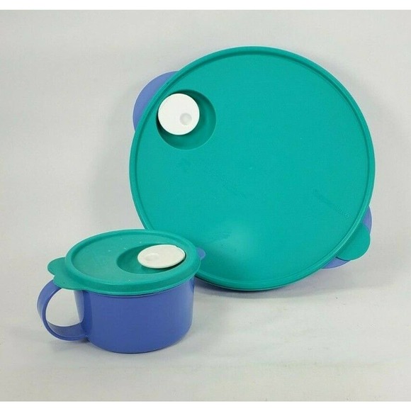 Tupperware Other - Tupperware Crystal Wave Cup & Dish